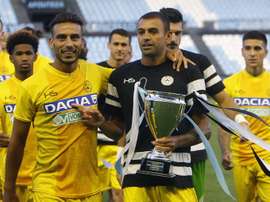 El Celta salió derrotado en los penaltis ante el Udinese. EFE