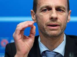Aleksander Ceferin es el presidente de la UEFA. EFE/Archivo
