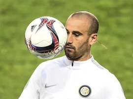 Rodrigo Palacio no cree que Argentina pueda quedarse fuera del Mundial de Rusia. EFE/Archivo