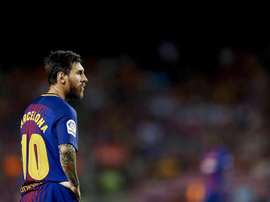 Messi já mostrava qualidade quando era pequeno. EFE