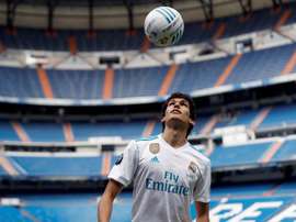 El debut oficial del central con el Madrid se ha hecho esperar. EFE
