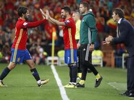 David Villa pourrait ne plus jouer avec l'Espagne. EFE