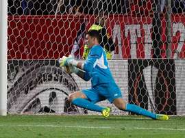 David Soria vuelve por primera vez al Sánchez Pizjuán. EFE/Archivo