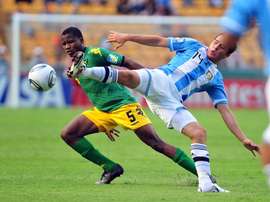 Zárate fue internacional con las inferiores de Argentina. EFE