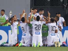 Os homens do 'Peixe' não tiveram motivos para celebrar diante do Sport. EFE/Archivo
