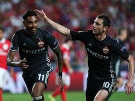 Le CSKA Moscou remporte le premier match de Ligue des champions contre Benfica. EFE