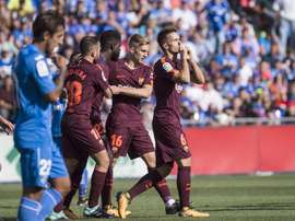 Denis Suárez perdeu importância na equipe do Barça. EFE
