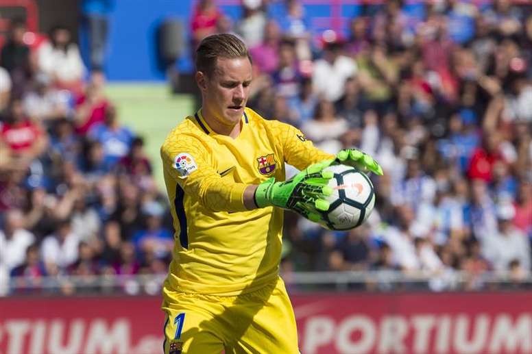 Ter Stegen pense que le FC Barcelone aurait pu remporter la victoire au Wanda Metropolitano. EFE