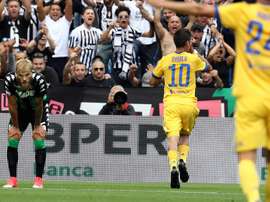 Dybala certainement sur le banc. AFP