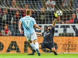 Mattia Perin is reportedly in Juve's crosshairs. EFE/EPA