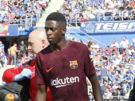 Pour Mikel Merino, Dembélé s'est blessé pour excès de travail et non par défaut. EFE