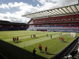 Osasuna ha tenido dos días de descanso. EFE/Archivo