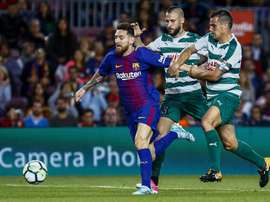 Posibles alineaciones del Barcelona vs Eibar. EFE/Archivo