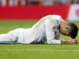 Cristiano Ronaldo n'est pas passé loin d'inscrire un golazo. EFE