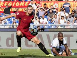 Triunfo tranquilo dos roamos sobre a Udinese. EFE/EPA