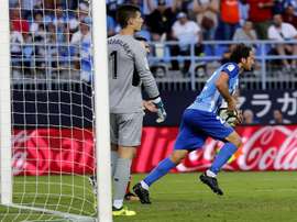 Baysse analizó el momento que atraviesa el Málaga. EFE