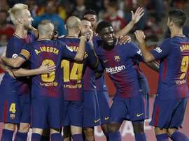Le Barça a vaincu Gérone. GOAL