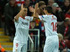 No total, aí vão sete gols em oito jogos na época do Ben Yedder. EFE