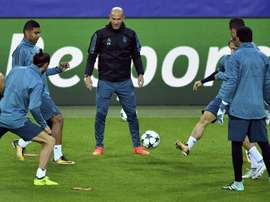 Real Madrid were publicly mocked. EFE/Sascha Steinbach