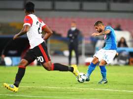 Insigne pretende jogar pelo Barça. EFE