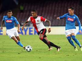 O Feyenoord é um dos clubes já eliminados desta Champions League. EFE