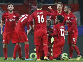 Spartak edged past Akhmat to put them in fifth place in the Russia Premier League. AFP