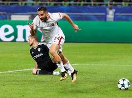 Manolas n'a pas encore prolongé avec Rome. EFE