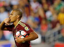 Salomon Rondon was on the scoresheet again for Venezuela. EFE