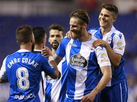 Goleada del Deportivo. EFE
