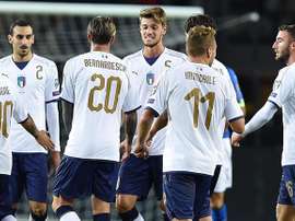 Italy drew 1-1 with Macedonia on Friday. AFP