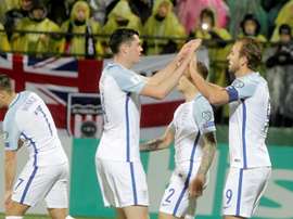 England beat Lithuania 1-0 on Sunday evening. AFP