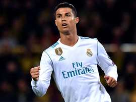 Ronaldo scored his first league goal of the season against Getafe. EFE/Archivo