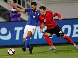 Os italianos têm neste 'play-off' a última chance de estar na Rússia no próximo verão. EFE