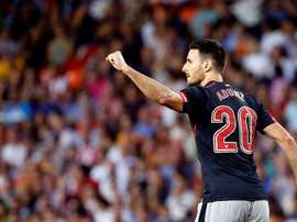 El '20' volvió a ser decisivo para el Athletic. EFE