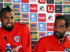 El triunfo de Temuco unió a Vidal y Bravo EFE/Archivo