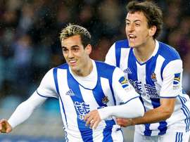 Juanmi se déplace en Macédoine dans l'objectif de faire trembler les filets de Vardar. EFE