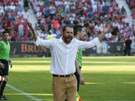 El Girona ha caído en cuartos de la Copa de Catalunya. EFE/Archivo