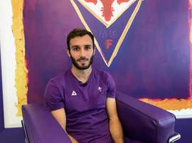 Germán Pezzella seguirá siendo de la Fiorentina. EFE/Archivo