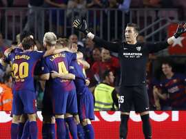 Le FC Barcelone se déplace à la Nueva Condomina pour affronter le Real Murcie. EFE