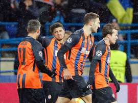 Shakhtar Donetsk soma e segue. EFE