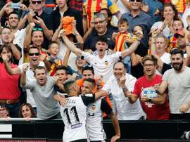 Valencia soma e segue no campeonato. EFE