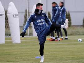 Jogo da Argentina com Israel foi cancelado. EFE