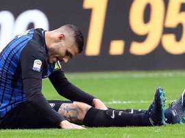 O Inter perdeu por 1-3 na receção à Udinese. EFE/EPA