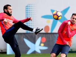 Aleix Vidal and Paco Alcacer are two of those tipped to leave. EFE/Archive