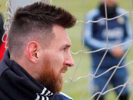 La star argentine a évoqué la pression qu'il a ressentie lors du match face à l'Équateur. EFE