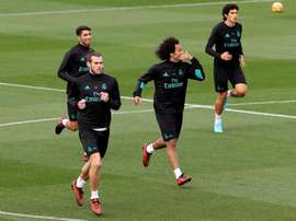 Bale de regresso aos treinos. EFE