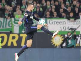 O bósnio foi essencial na obtenção dos três pontos por parte do Hertha BSC. EFE/Archivo