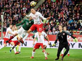 Poland international Jach has agreed to sign for Palace, pending a medical. EFE/ADAM WARZAWA