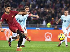 Perotti pense à changer de club. EFE/EPA