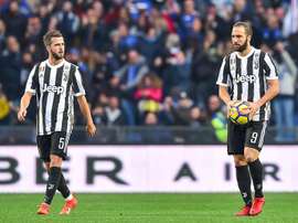 A Juve perdeu, por 3-2, com a Sampdoria. AFP
